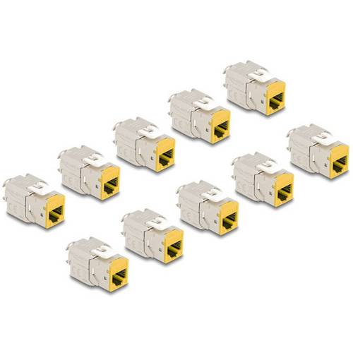 Thumbnail - Delock 88111 RJ45-Einbaumodul Keystone CAT 6a 1 St.