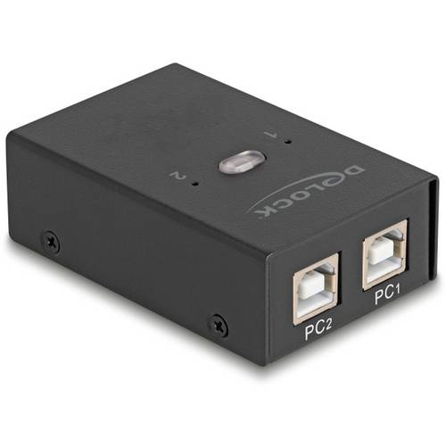 Thumbnail - Delock 11505 USB 2.0-Umschalter Schwarz