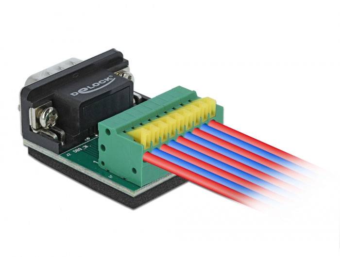 Delock 66322 D-SUB Steckverbinder - 1 St. Bag-2