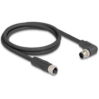 Delock 80528 Sensor-/Aktor-Kabel M12 1 m 1 St. Bag-0