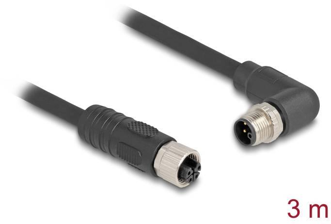 Delock 80530 Sensor-/Aktor-Kabel M12 3 m 1 St. Bag-2