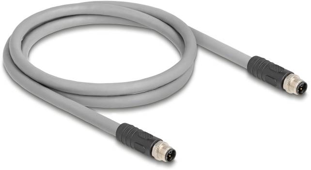 Thumbnail - Delock 80532 Sensor-/Aktor-Kabel M12 1 m 1 St. Bag