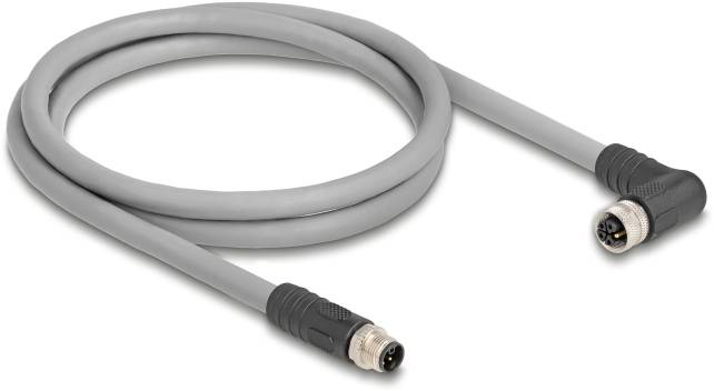 Delock 80545 Sensor-/Aktor-Kabel M12 5 m 1 St. Bag-0