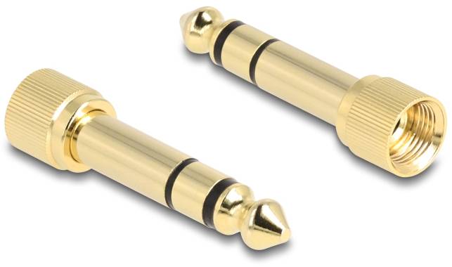 Delock 85777 Klinke Audio Anschlusskabel [1x Klinkenstecker 3.5 mm - 1x Klinkenstecker 3.5 mm] 0.75 m Schwarz-3