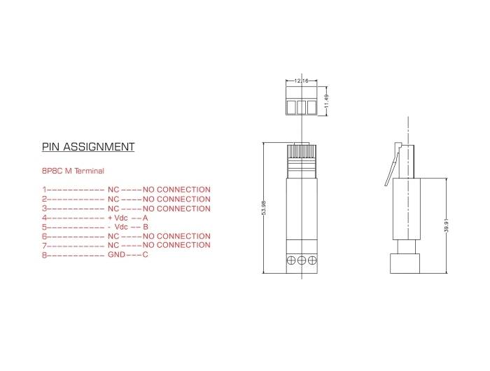 Delock RJ45 Netzwerk Adapter Kabel [1x RJ45-Stecker - 1x Schraubklemmen] 0 mm Schwarz-Grün-2