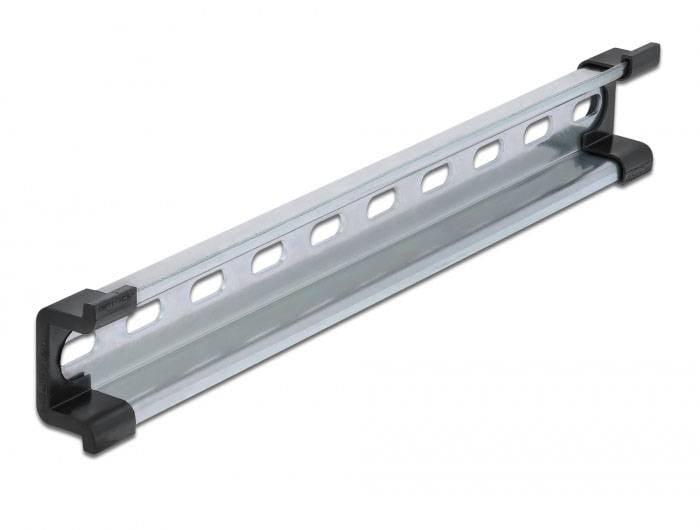 Thumbnail - Delock 66198 66198 Hutschiene Stahl 250 mm 1 St.