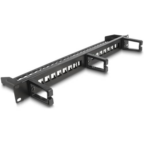 Delock 66237 Patch-Panel Schwarz