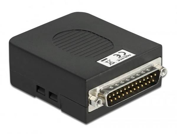 Delock 66266 VGA Adapter [1x D-SUB-Stecker 25pol. - 1x Buchse] Schwarz  0 mm