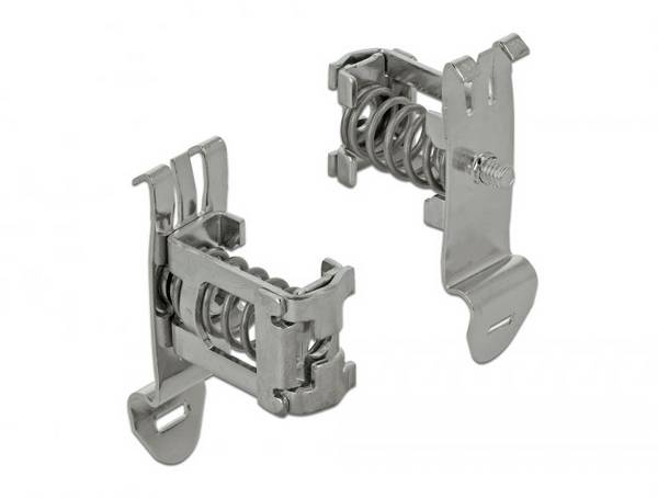 Delock 66440 66440 Klemme (B x H x T) 18 x 14 x 26 mm Metall Mehrfarbig 1 St.