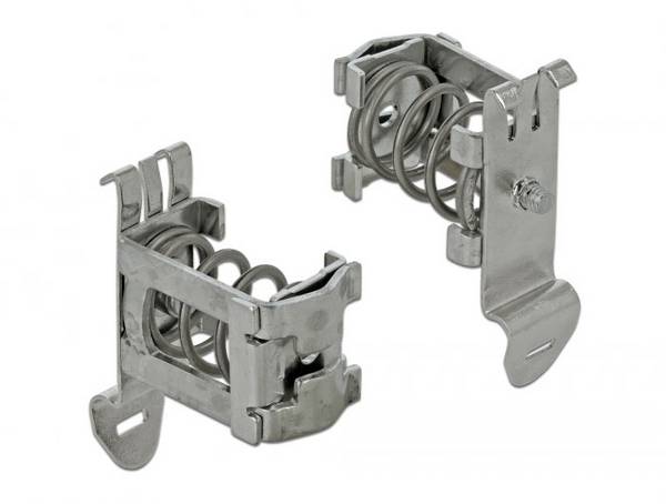 Delock 66441 66441 Klemme (B x H x T) 20 x 20 x 31 mm Metall Mehrfarbig 1 St.