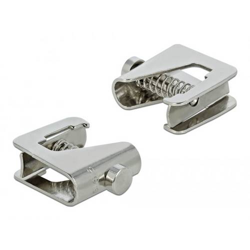 Delock 66444 66444 Klemme (B x H x T) 25 x 11 x 30 mm Metall Silber 1 St.