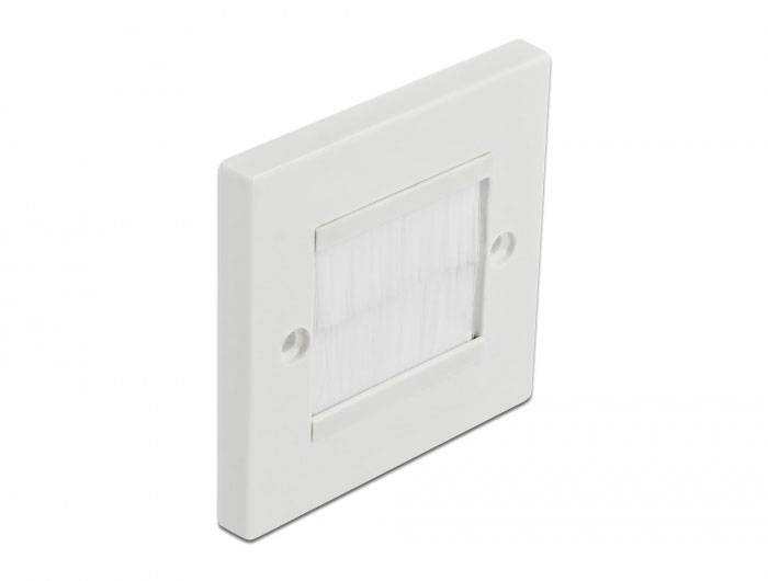 Delock 66495 Abdeckung Nylon, Kunststoff Weiß 1 St.