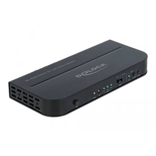 DeLOCK - Video/Audio-Schalter - 3 x HDMI - Desktop
