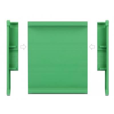 Delock 66573 Hutschienenadapter für Hutschienenmontage 1 St. Bag-3