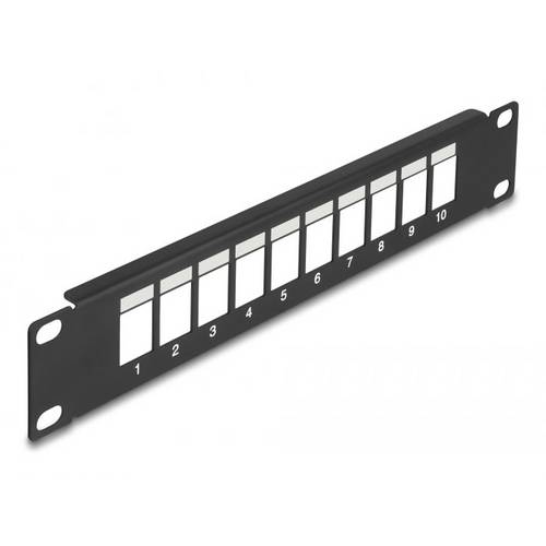 Delock 66676 Patch-Panel 1 HE Schwarz