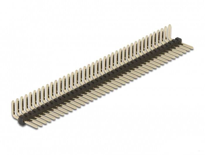 Delock Stiftleiste (Standard) Anzahl Reihen: 1 Polzahl je Reihe: 40 66691 1 Set Bag-1