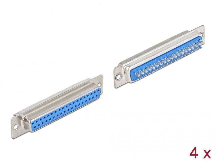 Delock 66715 D-SUB Steckverbinder - 4 St. Bag-1