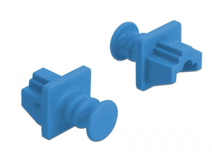 Delock 86509 Staubschutz für RJ45 Buchse 10 Stück blau 86509 Blau 1 St.