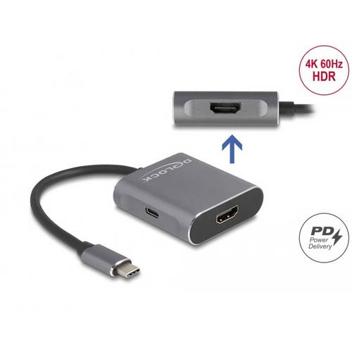 Thumbnail - Delock 87805 USB-C® (USB 3.2 Gen 2) Multiport Hub Grau
