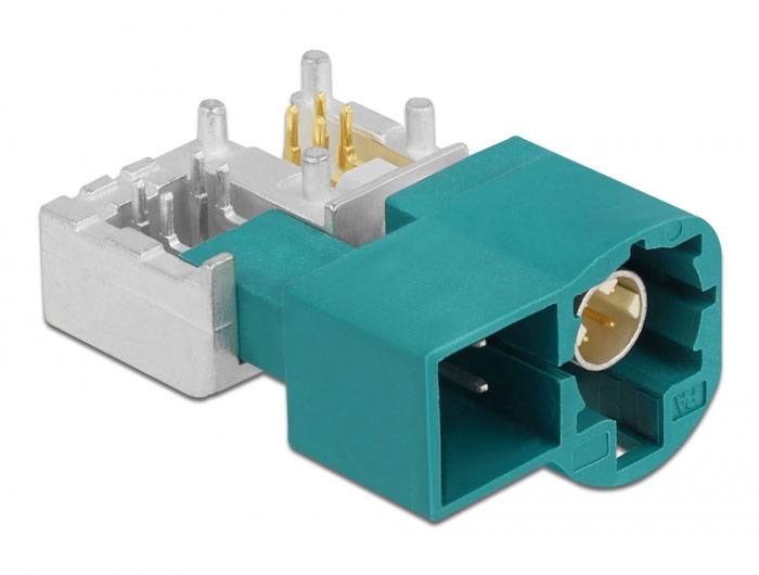 DeLOCK HSD Z Stecker +4 Power Pins PCB 90359 90359 Blau Delock Inhalt: 1 St.