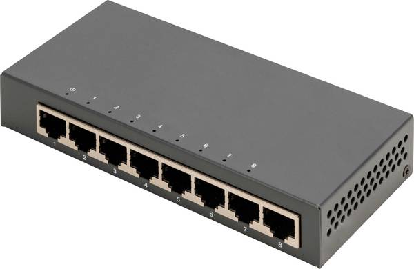 Digitus DN-80066-1 DN-80066-1 Netzwerk Switch RJ45 8 Port 10 / 100 / 1000 MBit/s