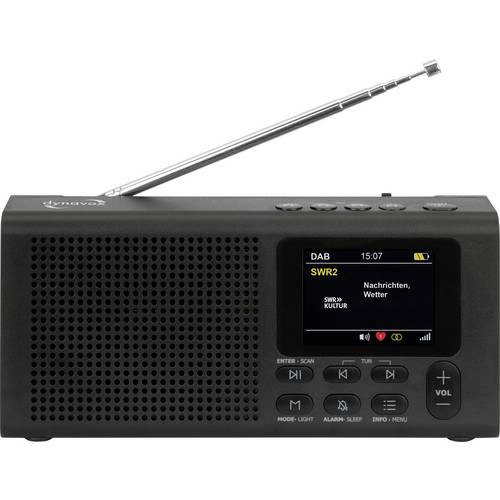 Dynavox DBT200 Taschenradio DAB+, FM Bluetooth®, DAB+ Schwarz