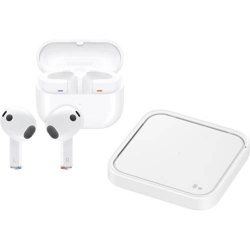 Samsung Galaxy Buds3 In Ear Headset Bluetooth® Stereo Weiß Noise Cancelling Batterieladeanzeige, Headset, Induktion, ink...