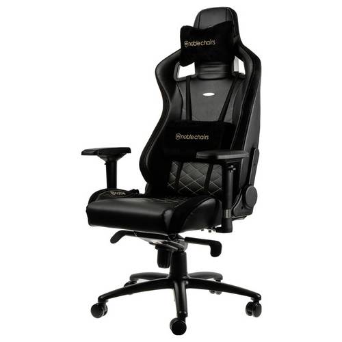 Noblechairs noblechairs EPIC Gaming Stuhl - schwarz/gold Gaming-Stuhl