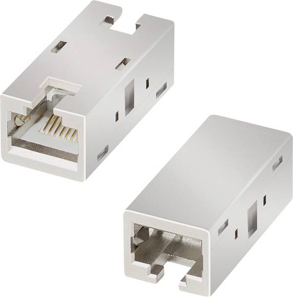 LogiLink NP0067 NP0067 Netzwerkverlängerung  Aluminium