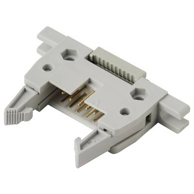 TRU COMPONENTS TC-13537780 Pfosten-Steckverbinder mit Auswurfhebel lang Rastermaß: 2.54 mm Polzahl Gesamt: 10 Anzahl Rei-1