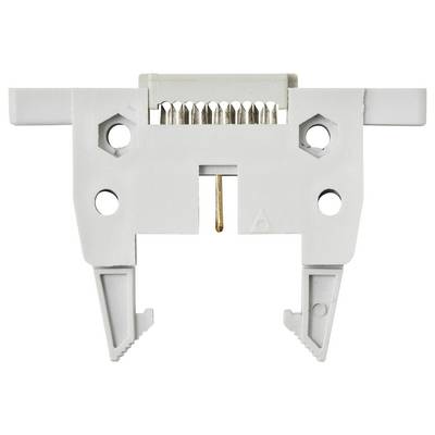 TRU COMPONENTS TC-13537780 Pfosten-Steckverbinder mit Auswurfhebel lang Rastermaß: 2.54 mm Polzahl Gesamt: 10 Anzahl Rei-2