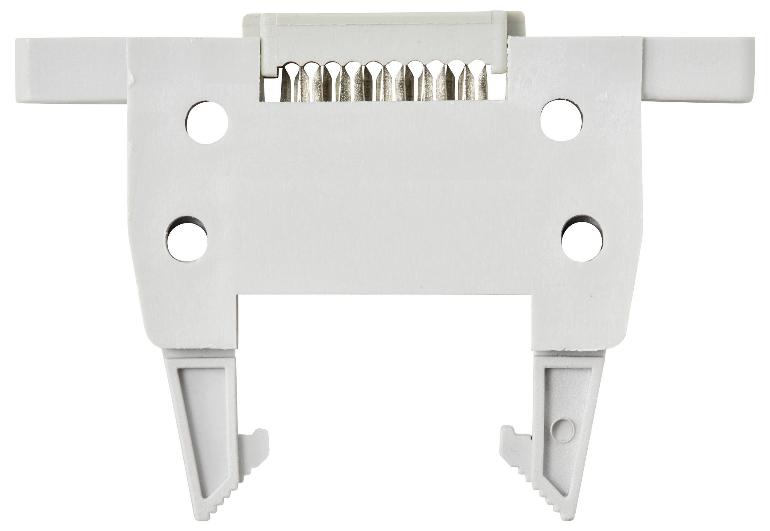 TRU COMPONENTS TC-13537780 Pfosten-Steckverbinder mit Auswurfhebel lang Rastermaß: 2.54 mm Polzahl Gesamt: 10 Anzahl Rei-3