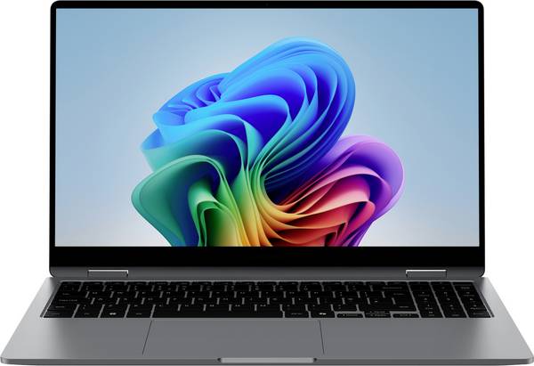 Samsung Notebook Galaxy Book5 360 39.6 cm (15.6 Zoll) WQXGA+ Intel® Core™ Ultra 7 256V 16 GB RAM 512 GB SSD Deutsch, QWERTZ Grau NP754QHA-KA3DE
