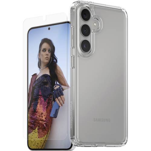 Thumbnail - PanzerGlass CARE Fashion 2-in-1 Hülle + Schutzglas Set Samsung Galaxy S25+ Transparent Stoßfest CRRCANUG37942