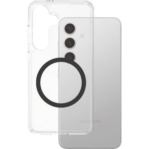 Thumbnail - PanzerGlass CARE Flagship Urban Combat Backcover Samsung Galaxy S25+ Transparent, Schwarz Induktives Laden, Stoßfest CRR...