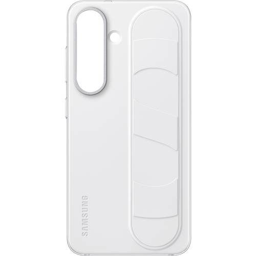 Samsung Standing Grip Cover Samsung Galaxy S25 Weiß integrierter Handygriff, Standfunktion EF-GS931CWEGWW