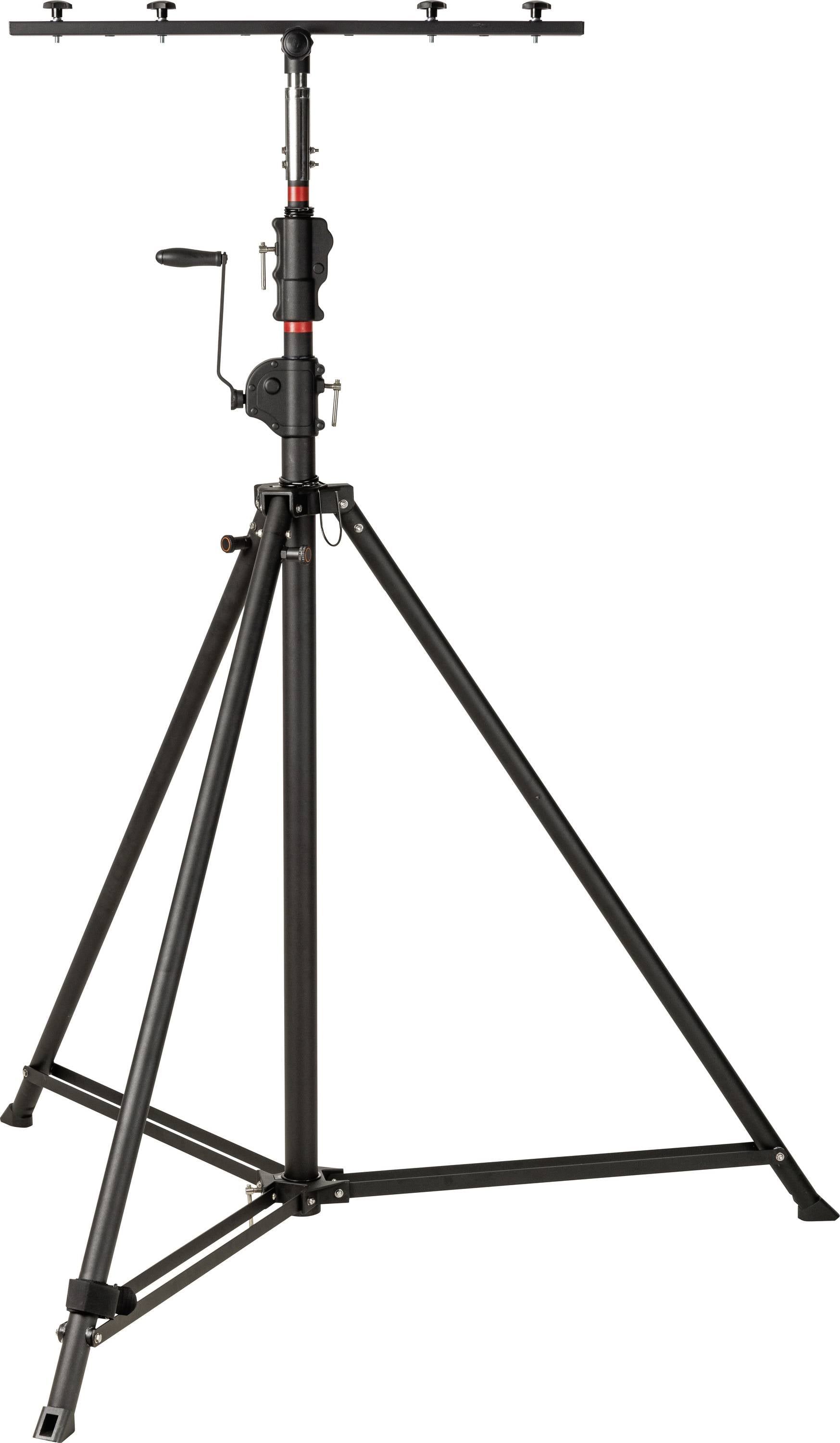 AS Schwabe Tripod Arbeitshöhe=170 - 370 cm Schwarz inkl. Tasche
