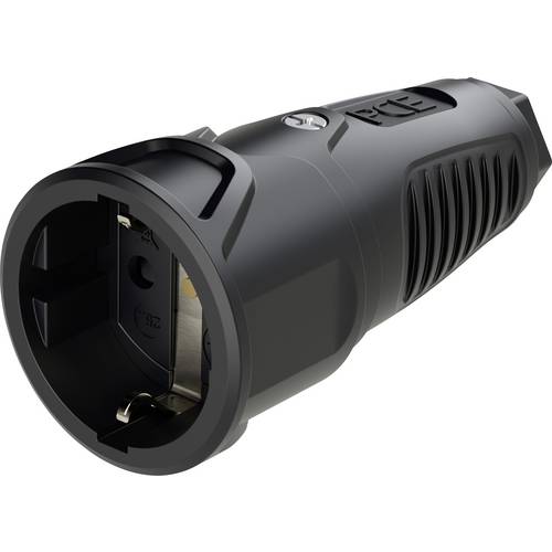PC Electric 2510-ssc Schutzkontaktkupplung Gummi 250 V Schwarz IP20