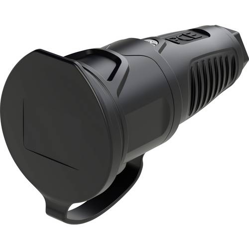 PC Electric 2511-ssc Schutzkontaktkupplung Gummi 250 V Schwarz IP54