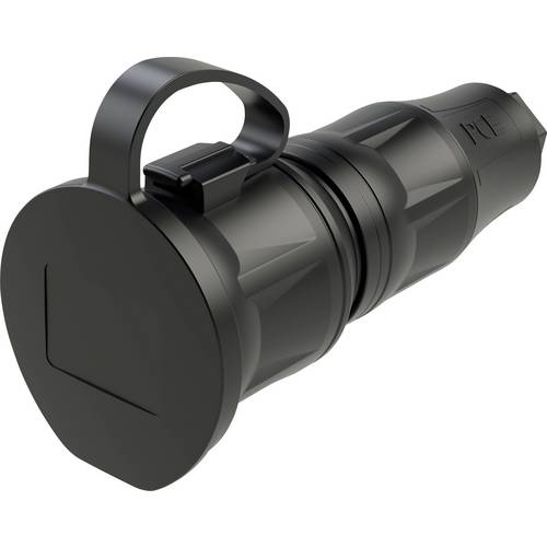 PC Electric 24711-ss Schutzkontaktkupplung Kunststoff 250 V Schwarz IP54