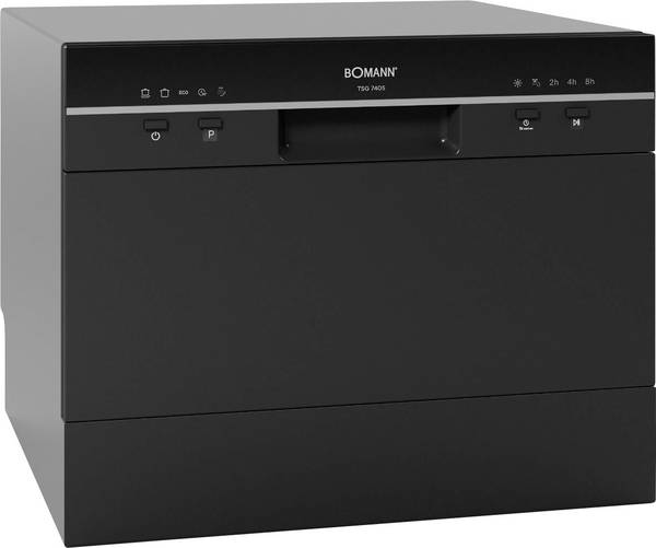 Bomann Tisch-Geschirrspüler TSG 7405 schwarz