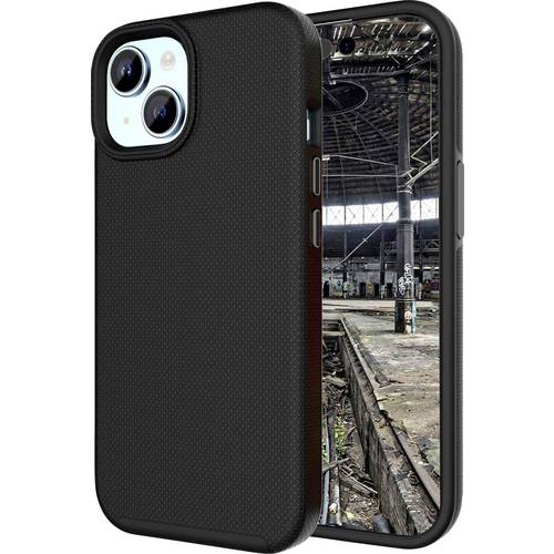 JT Berlin Pankow Solid Backcover Apple iPhone 15 Schwarz Induktives Laden 11104
