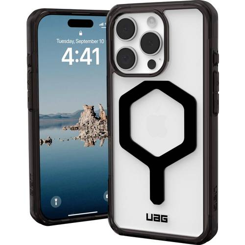 Thumbnail - Urban Armor Gear Plyo Backcover Apple iPhone 16 Pro Schwarz, Transparent Induktives Laden, MagSafe kompatibel, Stoßfest ...