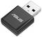 Ein schwarzer USB-Adapter von ASUS.