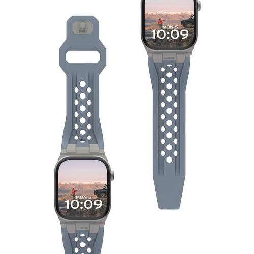 Thumbnail - Urban Armor Gear Monarch Armband 42 mm, 44 mm, 45 mm, 46 mm, 49 mm Blau, Titan Watch Series 1, Watch Series 2, Watch Ser...