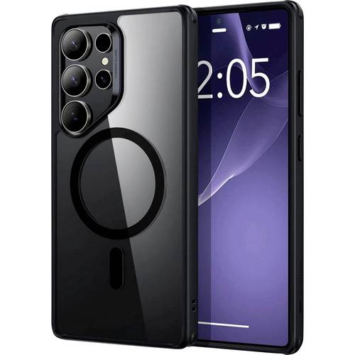 Thumbnail - ESR Classic Hybrid HaloLock Backcover Samsung Galaxy S25 Ultra Transparent, Schwarz Induktives Laden 1A81100202