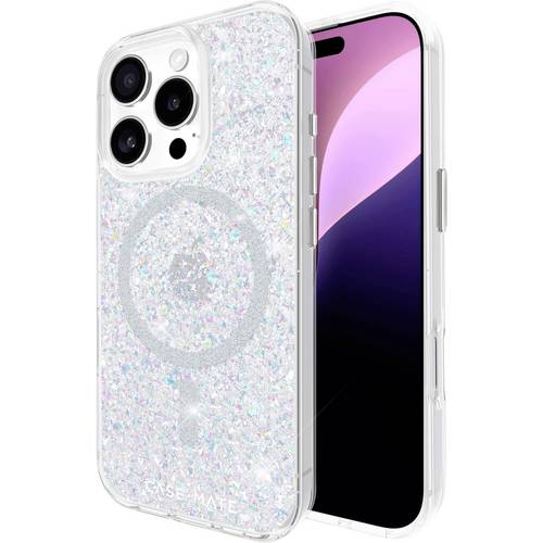 Thumbnail - Case-Mate Twinkle Backcover Apple iPhone 16 Pro Glitzereffekt Induktives Laden, MagSafe kompatibel CM054418