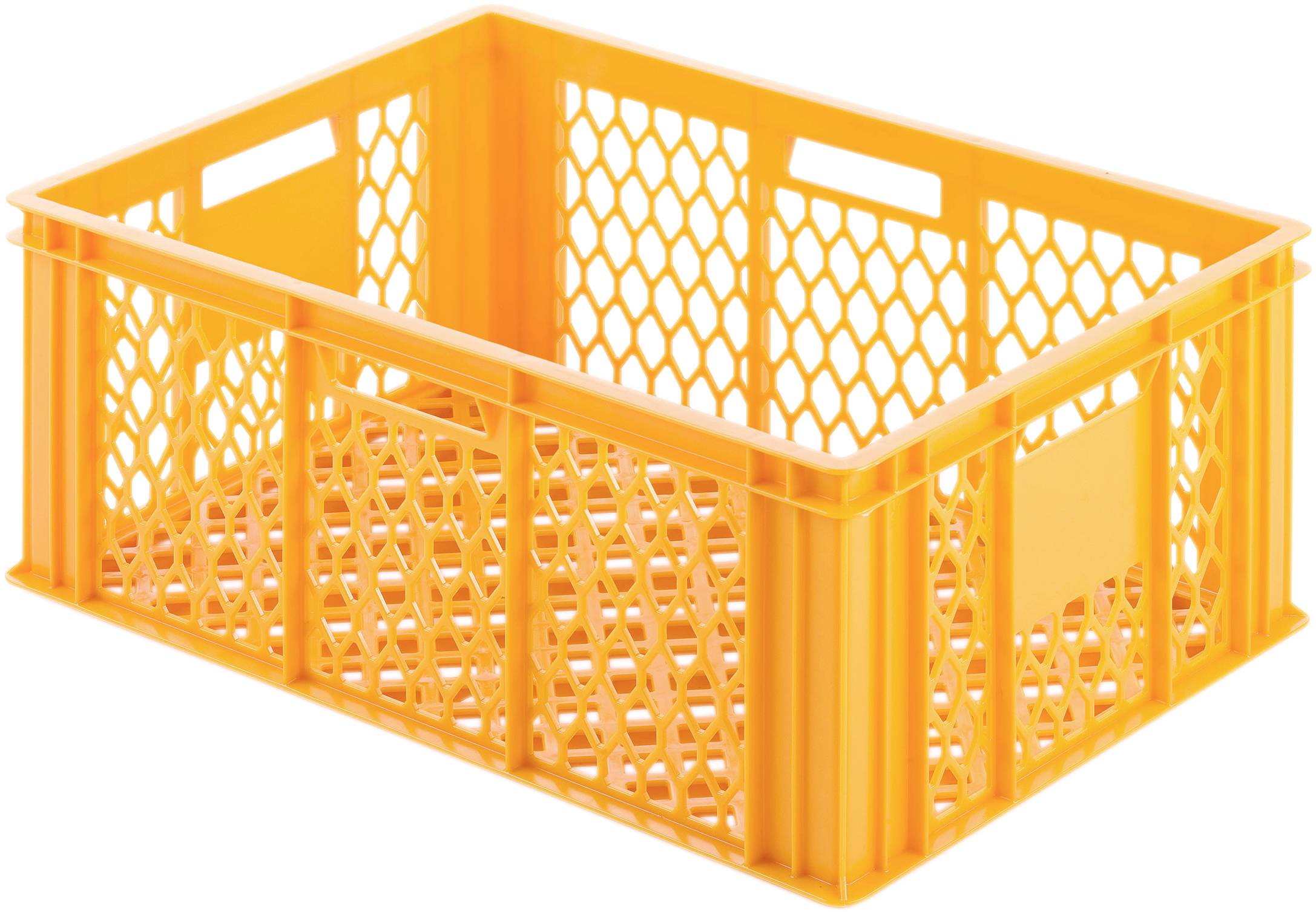 Alutec 75091 Kunststofbox Geschikt voor levensmiddelen (b x h x d) 600 x 250 x 400 mm Oranje 1 stuk(s) afbeelding