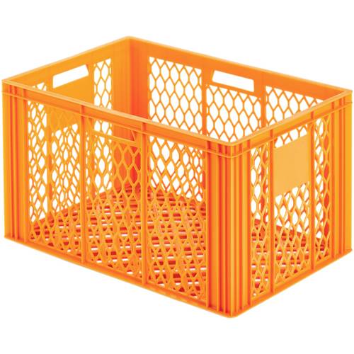 Thumbnail - Alutec 75092 Kunststoffbox lebensmittelgeeignet (B x H x T) 600 x 350 x 400 mm Orange 1 St.