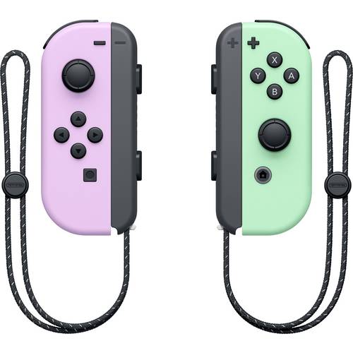 Nintendo Joy-Con 2er Set pastell Gamepad Nintendo Switch Pastell-Lila, Pastell-Grün